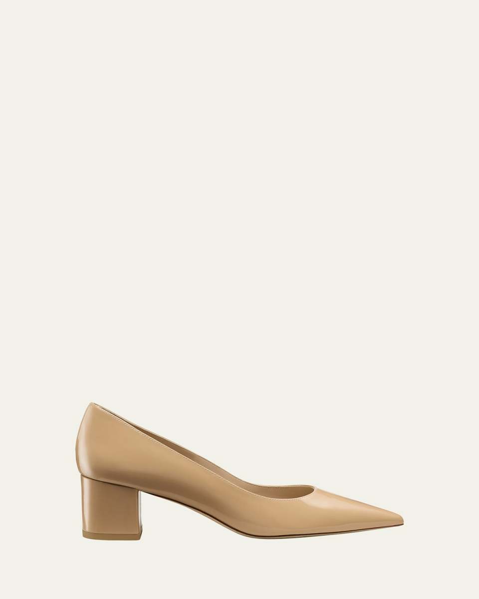 Stuart Power Block-Heel Pumps